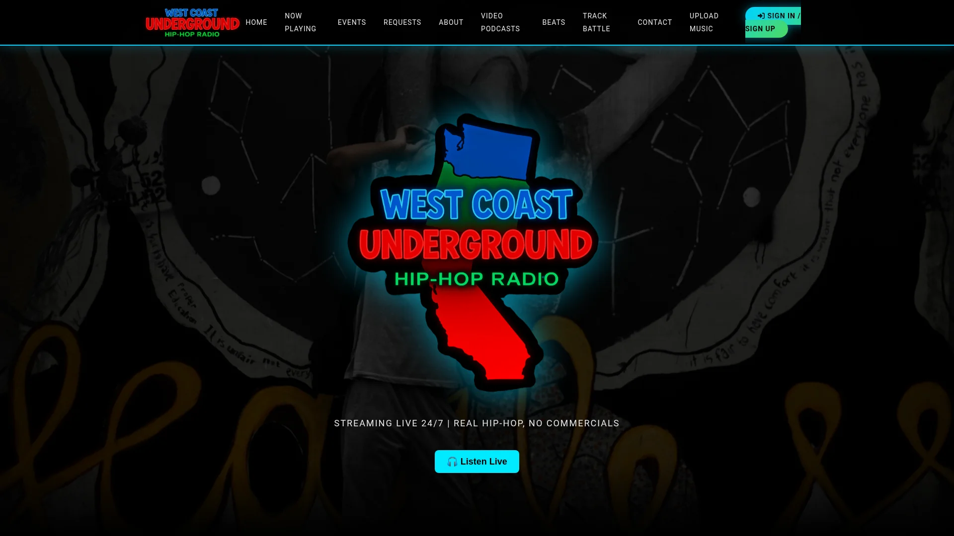 West Coast Underground website